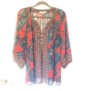 Figueroa & flower boho top